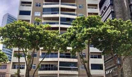 Apartamento à venda no Edifício Alvaro Costa em Boa Viagem, com 413m², beira-mar, 6 quartos e 5 suítes