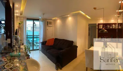 Apartamento para Venda em Niterói, Charitas, 2 dormitórios, 1 suíte, 3 banheiros, 1 vaga