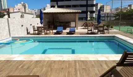 Apartamento super ventilado, nascente, visita mar, porteira fechada no Costa Azul!