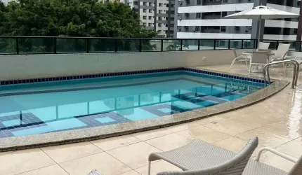 Lindo ap na Pituba, andar alto e vista mar!