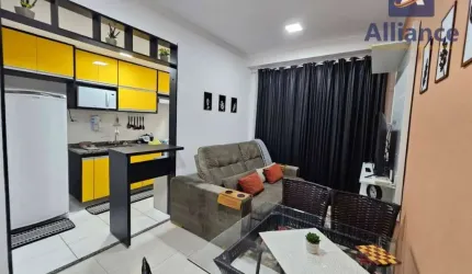Apartamento com 2 dormitórios para alugar, 48 m² por R$ 4.000,00/mês - Condomínio Residencial Verona - Valinhos/SP