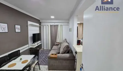Apartamento com 2 dormitórios para alugar, 48 m² por R$ 4.000,00/mês - Condomínio Residencial Verona - Valinhos/SP