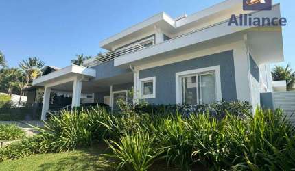 Casa com 4 dormitórios à venda, 478 m² por R$ 3.600.000,00 - Condomínio Residencial Villa Lombarda - Valinhos/SP