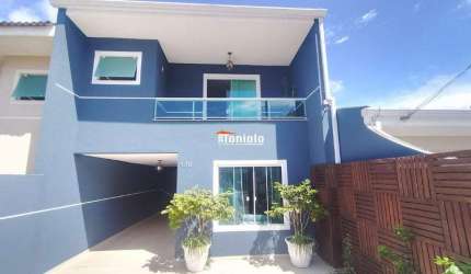 Sobrado à venda, 3 quartos, 1 suíte, 2 vagas, Monte Líbano - São José dos Pinhais/PR