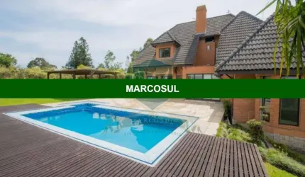 Venda de chacara de 7.555 m² com uma casa de 400 m² , local privilegiado na estrada ecologica, proxima ao Alhaville, com 4 qtos, 2 suites, lareira
