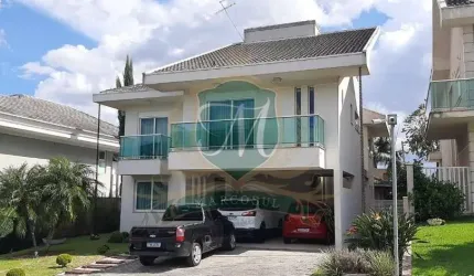 Casa a venda no Pineland pinhais, toda mobiliada,com 335,15 m² area construida, acabamento de primeira, 3 suites, 6 bh, area gourmet , jardim e pomar