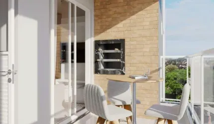 Apartamento com 2 quartos à venda na Rua Diógenes do Brasil Lobato, Tingui, Curitiba por R$ 485.000