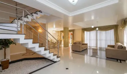 Casa em condomínio fechado com 4 quartos para alugar na Rua Eduardo Sprada, Campo Comprido, Curitiba por R$ 9.200