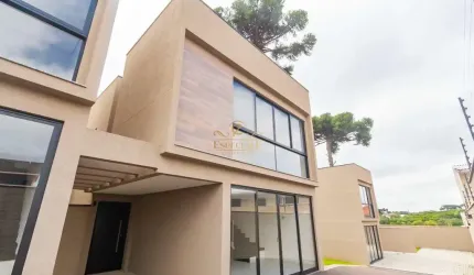 Casa em condomínio fechado com 3 quartos para alugar na Rua João Batista Franceschini, Santa Felicidade, Curitiba por R$ 4.500