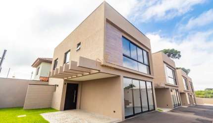 Casa em condomínio fechado com 3 quartos à venda na Rua João Batista Franceschini, Santa Felicidade, Curitiba por R$ 879.000