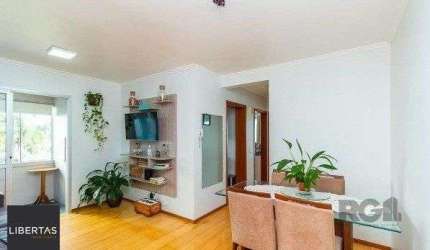 Apartamento no Nonoai de 2 dormitórios vaga e infra