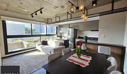 STUDIO MOBILIADO | 43M2 PRIVATIVOS | LINDO E ENSOLARADO | MENINO DEUS