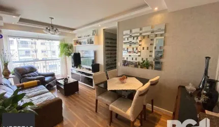 Apartamento de 2 dormitórios com suíte, churrasqueira, 2 vagas, condomínio com infraestrutura completa.