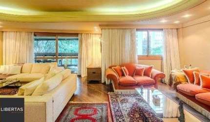Apartamento com 4 suítes, churrasqueira e 3 vagas - 287m² - Bela Vista