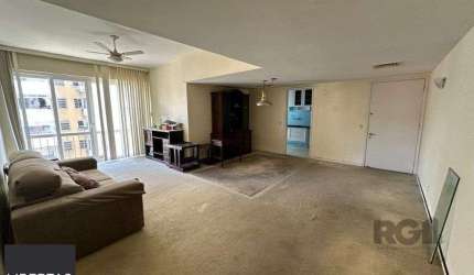 Vende-se apartamento 3 quartos com suíte, dependencia completa e hidro próximo ao Parcão - 133m² - Moinhos de Vento