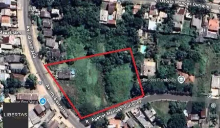 Área de esquina na Av da Serraria com 11.035,00 m²