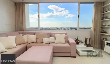 Mobiliado apartamento de  3 dormitórios, transformado em 2 sendo 1 suite, 2 vagas - Menino Deus