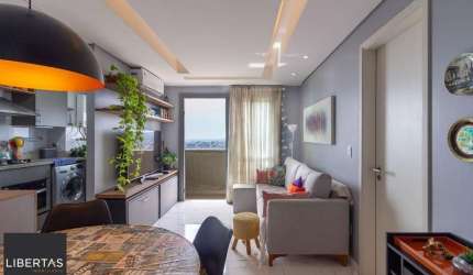 Apartamento de 1 dormitório mobiliado no pornto mais alto do Petrópolis,