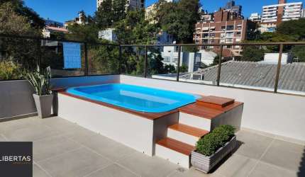 Vende-se cobertura com 2 quartos(2 suítes), piscina, 2 vagas e 235 m² – Mont`Serrat