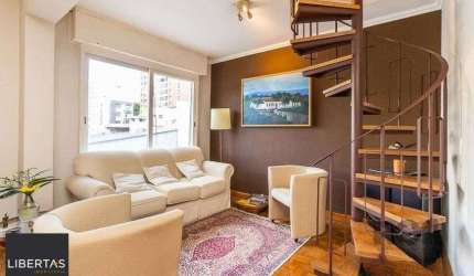 Cobertura de 145m² - 3 dormitórios, 1 vaga no bairro Petrópolis