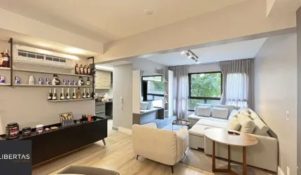Apartamento para Venda - 100.09m², 3 dormitórios, sendo 3 suites, 2 vagas - Menino Deus