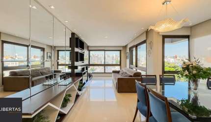 Belíssimo apartamento mobiliado com 2 suítes e 2 vagas a venda no bairro Petrópoilis.