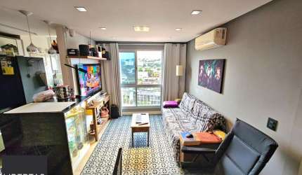 Apartamento para Venda - 51.25m², 2 dormitórios, sendo 1 suites, 1 vaga - Glória