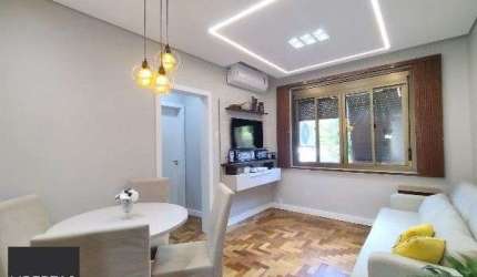 Vende-se apartamento reformado com 2 dormitórios (1 suíte) - 75 m² - Jardim Botânico