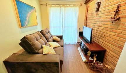 OPORTUNIDADE IMPERDÍVEL - Apartamento REFORMADO com 2 dormitórios à venda, 61 m² por R$ 290.000 - Praia da Enseada - Guarujá/SP