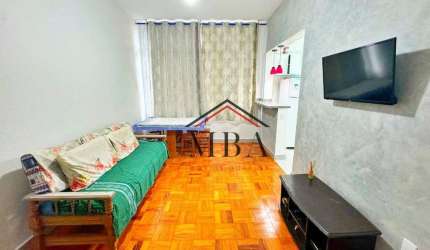 OPORTUNIDADE NO CENTRO DE GUARUJÁ - Apartamento com 2 dormitórios à venda, 45 m² por R$ 350.000 - Praia das Pitangueiras - Guarujá/SP
