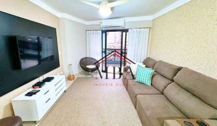 LOCAÇÃO ANUAL - Apartamento REFORMADO com 4 dormitórios para alugar, 150 m² por R$ 6.500/mês - Praia das Pitangueiras - Guarujá/SP