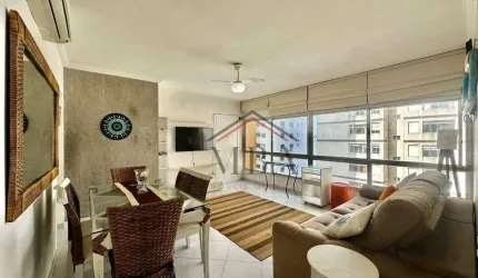 LOCAÇÃO ANUAL - Apartamento com 3 dormitórios para alugar, 95 m² por R$ 4.800/mês - Praia das Astúrias - Guarujá/SP
