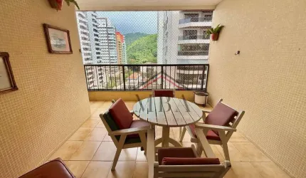 LOCAÇÃO ANUAL - Apartamento com 3 dormitórios para alugar, 113 m² por R$ 4.500/mês - Praia das Pitangueiras - Guarujá/SP
