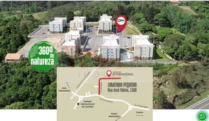 Apartamento para Venda em Almirante Tamandaré, Planta Almirante, 2 dormitórios, 1 banheiro, 1 vaga