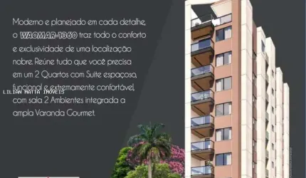 Apartamento 2 Quartos para Venda em Juiz de Fora, Granbery, 2 dormitórios, 1 suíte, 2 banheiros, 1 vaga