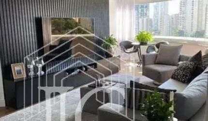 Apartamento para Locação em São Paulo, Brooklin Paulista, 2 dormitórios, 2 suítes, 3 banheiros, 3 vagas