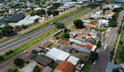 Terreno com duas frentes na marginal da BR 467 com 559m²