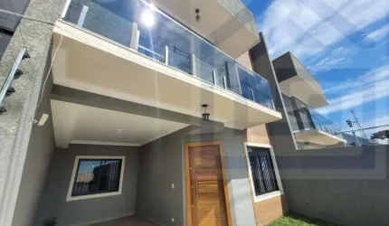 Sobrado Geminado para Venda em Curitiba, Uberaba, 3 dormitórios, 1 suíte