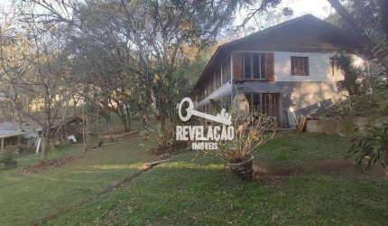 Chácara a 6 km do Caminho do Vinho com linda casa à venda, 5050 m² por R$ 980.000 - Capão Grosso - São José dos Pinhais/PR