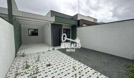 Casa com 3 dormitórios à venda, 93 m² por R$ 729.000 - Cruzeiro - São José dos Pinhais/PR
