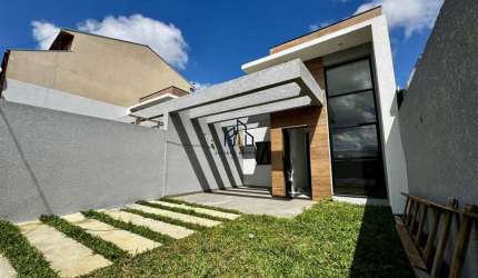 Casa à venda em São José dos Pinhais, bairro Cruzeiro - 91m²