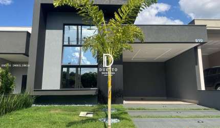 Casa em Condomínio para Venda em Indaiatuba, Loteamento Park Gran Reserve, 3 dormitórios, 2 suítes, 3 banheiros, 2 vagas