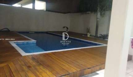 Casa para Venda em Indaiatuba, Chácara Areal, 4 dormitórios, 2 suítes, 3 banheiros, 9 vagas