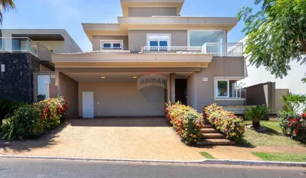 Sobrado  à venda Condomínio Terras de Siena Vila do Golfe, 3 suítes e escritório, 353m², Ribeirão Preto/SP