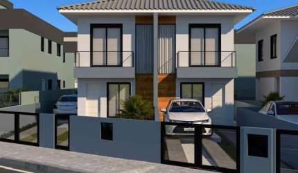 Casa com 2 quartos à venda na Rua Thiago Stahelin Pereira, 33, Guarda do Cubatão, Palhoça por R$ 367.000