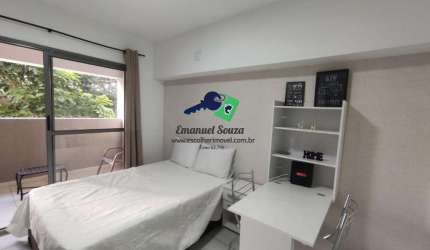 Studio mobiliado na Vila Mariana com lazer completo