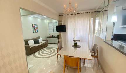 PATEO ALLEGRO - R$ 475.000 - Apartamento à venda, 2 dormitórios (1 súite), sala estendida 63m², 1 V