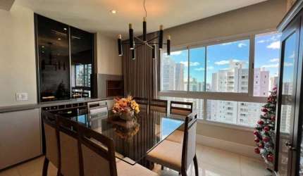 ÉLEGANCE MOBILIADO - R$ 1.430.000 - Apartamento á venda, 3 Quartos (1 suíte), 122m², 2 vagas, Gleba