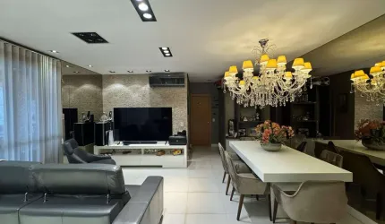 CHAMPS ÉLYSÉES - R$ 1.580.000 - Apartamento à venda, 3 Suítes, 130m², 3 Vagas paralelas, Gleba Palh