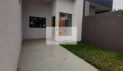 Venda de Casa Nova no Jd. Porto Seguro - R$ 299.000,00